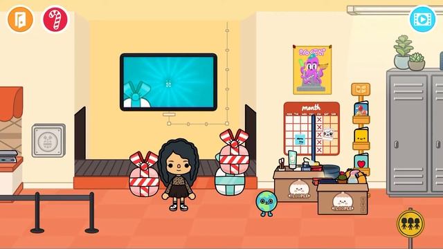 Открываю новые новогодние подарки в тока бока ( простите что не смонтировала) смотреть онлайн