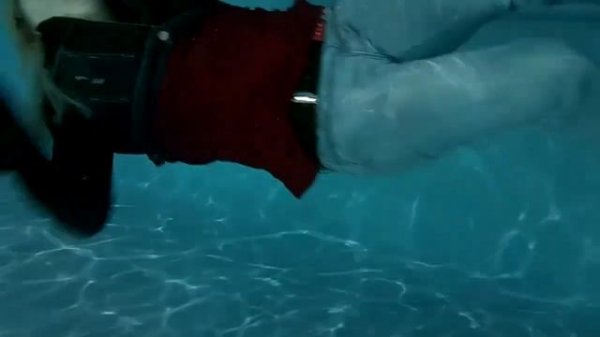 Swimming in Jeans