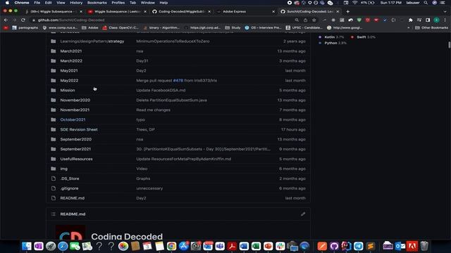 Leetcode 376 Wiggle Subsequence | Coding Decoded SDE Revision Sheet смотреть онлайн