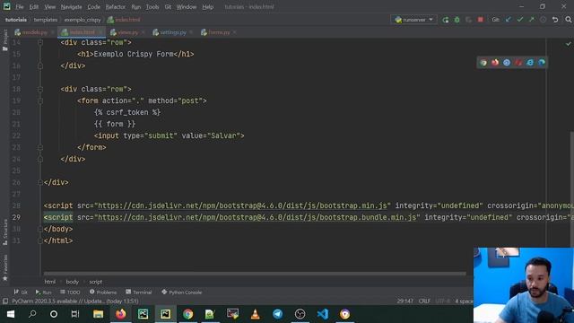 Formulários Bootstrap no Django com Crispy Forms смотреть онлайн