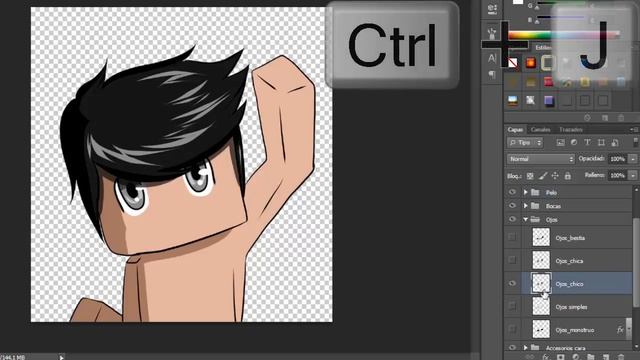 Cómo hacer un Avatar de tu Skin de Minecraft | Photoshop | Wolf смотреть онлайн