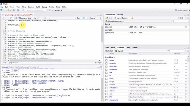 Word Cloud in R - Learn it in 4 minutes ! смотреть онлайн