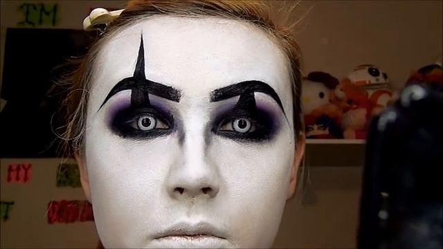 WICKED CLOWN TUTORIAL смотреть онлайн