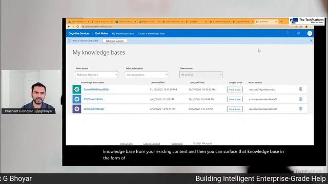 Building Intelligent Enterprise - Grade Help Desk Bots using Conversational AI | Prashant G Bhoyar смотреть онлайн