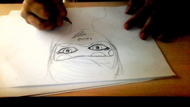 рисуем синию леди баг афигеть смотреть онлайн