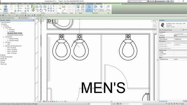 REVIT MEP 2017: PLUMBING PART 1 смотреть онлайн