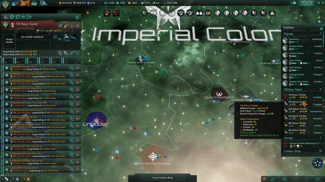 Stellaris #55 UNBIDDEN UNBIDDEN Geckos With Leviathans And Kennedy Patch - Let's Play