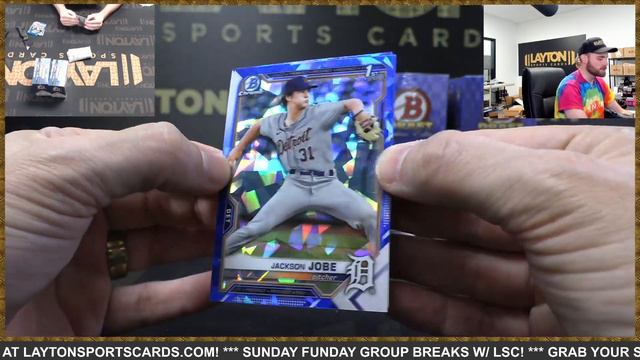 2021 Bowman Draft Baseball Sapphire Edition 5 Box Break #34 смотреть онлайн