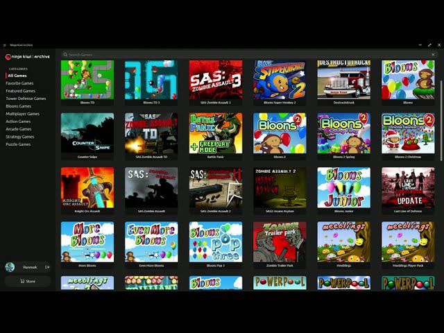 Обзор игр Ninja Kiwi Archive смотреть онлайн