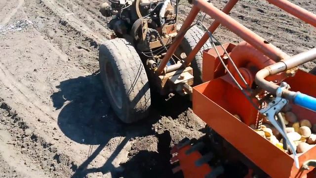Картофелесажалка своими руками смотреть онлайн