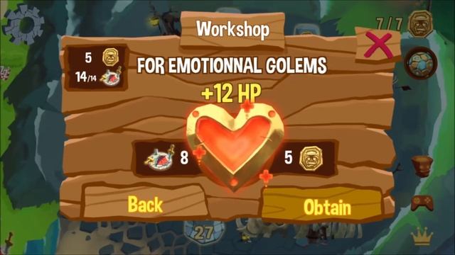 Golem Rage - Gameplay and Halloween bonus! смотреть онлайн