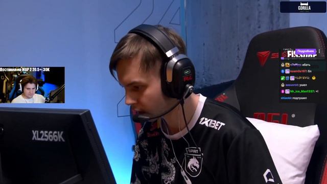 ШАДОУКЕК и ЭВЕЛОН смотрят SPIRIT Vs MOUZ PGL MAJOR 2024 / EVELONE SHADOWKEK