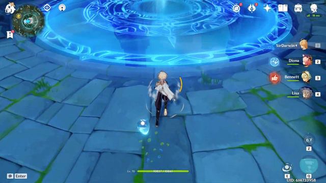 So there's some hidden treasure in Stormterror's Lair... - Genshin Impact смотреть онлайн