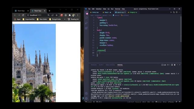 Images Gallery2 use ReactJs with useState useRef and use some functional component. смотреть онлайн
