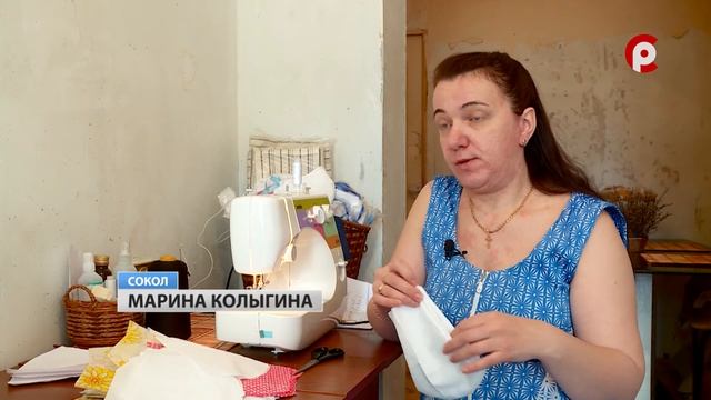 Вологжане изготавливают маски на дому смотреть онлайн