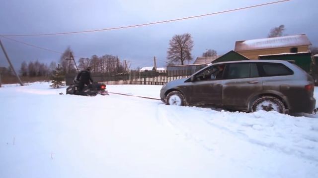 Буксировка, снегоход - машинка смотреть онлайн