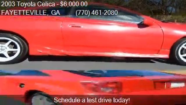 2003 Toyota Celica GT 2dr Hatchback for sale in FAYETTEVILLE смотреть онлайн