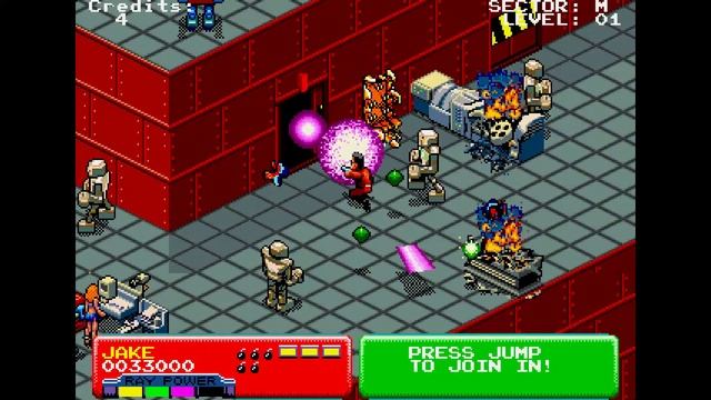 Escape from the Planet of the Robot Monsters (first level) смотреть онлайн