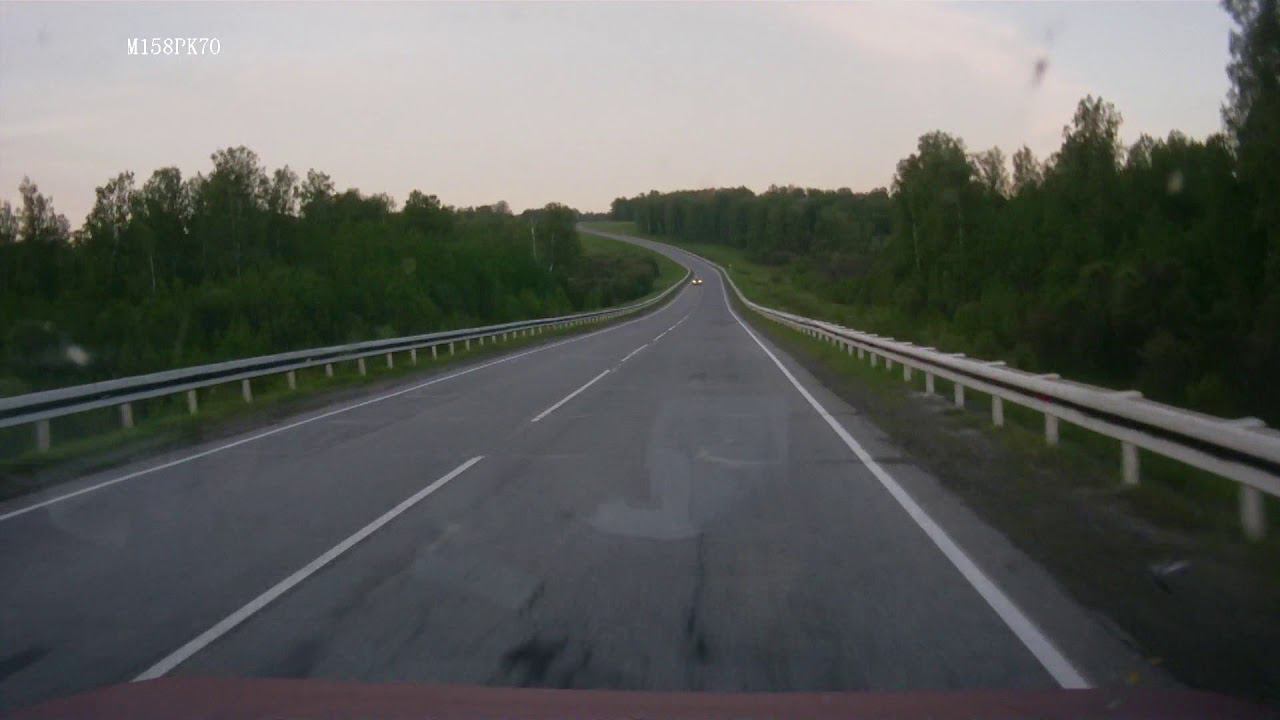 День 1 участок Томск - Ижморская - Красный Яр - Верхняя Чебула - р. Кия смотреть онлайн