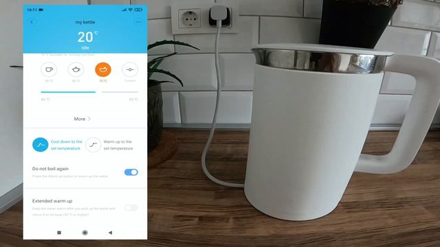 Умна елeĸтpичecĸa ĸaнa! Xiaomi Mijia Smart Electric Water Kettle | Review and Setup | 1.5L 1800W смотреть онлайн