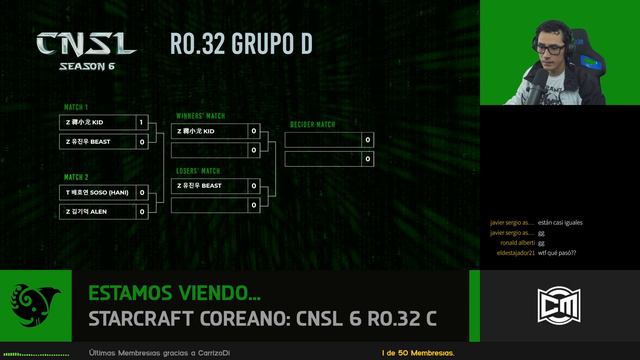 STARCRAFT CNSL 6 Ro 32 Grupo D: Match 1 y 2 смотреть онлайн