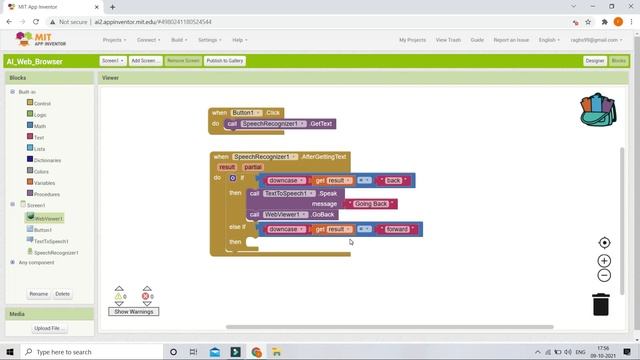 Create AI Web Browser (Voice Controlled) || MIT App Inventor || Web Viewer || Speech Recognition смотреть онлайн