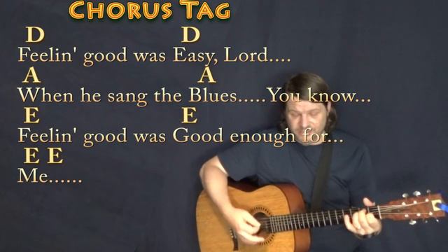 Me & Bobby McGee (Janis Joplin) Guitar Cover Lesson with Chords/Lyrics смотреть онлайн