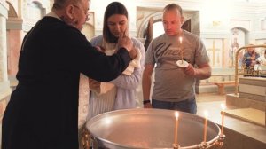 Крещение. ребенка