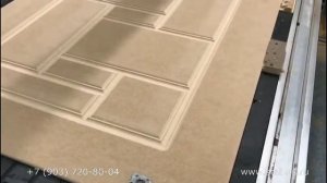 Изготовление МДФ панели для входной двери