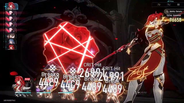HSR 1.5 Banner Phase 2 Gacha - Argenti & Hanya Lv80 All Skill Preview смотреть онлайн