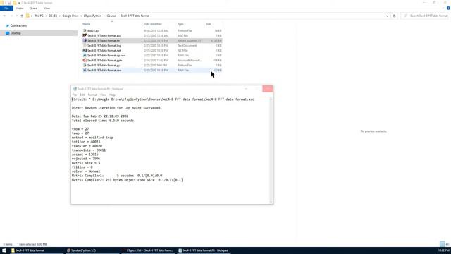 Raw data format of FFT (Fast Fourier Transform) results in LTspice смотреть онлайн