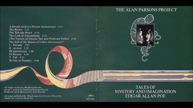 The Alan Parsons Project - Tales of Mystery and Imagination Full Album 1976 смотреть онлайн