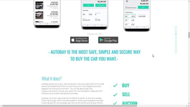 AutoBay - децентрализованая платформа по продаже авто через аукцион смотреть онлайн