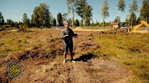 Отсыпка участка в кп Стеклянный Ручей! Выравнивание, корчевание и подготовка участка к строительств