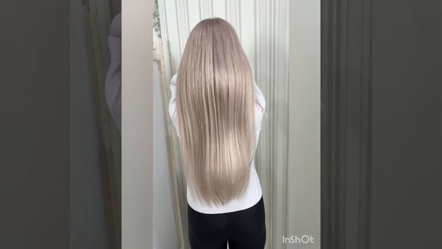 перламутровый блонд в Новочебоксарске ,окрашивание волос Чебоксары hairanna21 смотреть онлайн