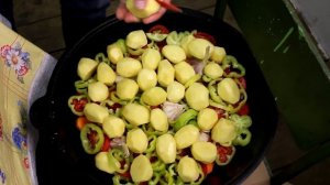 Басма. Готовим в казане на костре