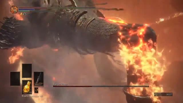 DARK SOULS 3. Гигант Йорм (Yhorm the Giant) смотреть онлайн