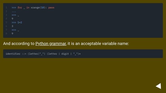 Is it possible to implement a Python for range loop without an iterator variable? смотреть онлайн