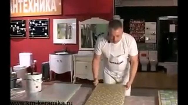 КМ Керамика Мастер класс по нанесению затирки для швов KERAKOLL Жидкая керамика) смотреть онлайн