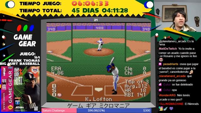 GGMM#169 Frank Thomas Big Hurt Baseball - Parte 4 + ending - Game Gear Micro Mania смотреть онлайн