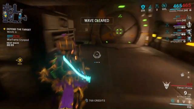 Warframe Venari Kavat Special Moves Vid смотреть онлайн