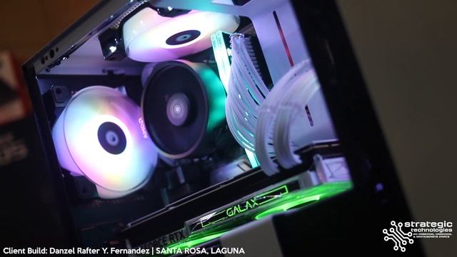 BUILD LOG: Danzel Rafter Y. Fernandez | SANTA ROSA, LAGUNA | NZXT H210i White Black смотреть онлайн
