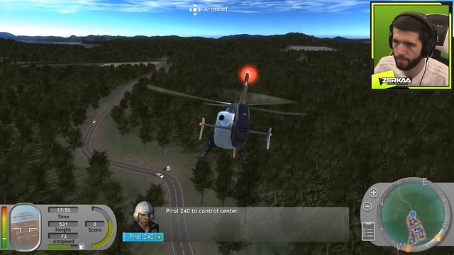 I Became a HELICOPTER PILOT For 24 HOURS! (Police Helicopter Simulator) смотреть онлайн