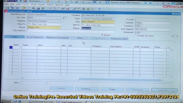 Oracle Finacial||online training||P2P lifecycle Part-14 by SaiRam смотреть онлайн