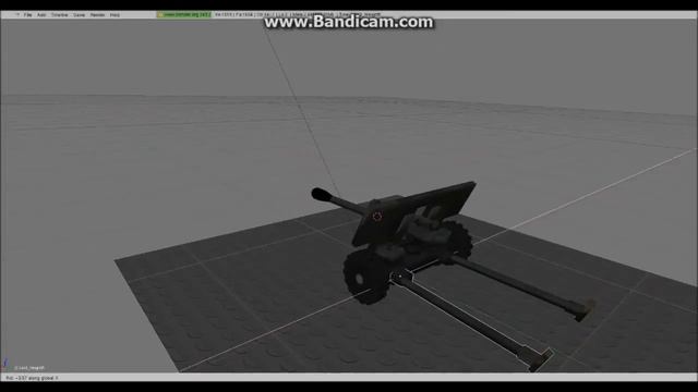 Blender 3d [LEGO] :: Armies of War: Red Assault - The Zis 3 Gun смотреть онлайн