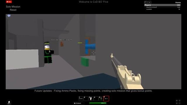 CALL OF ROBLOX: BLACK OPS: NAZI ZOMBIES: MAP 5 смотреть онлайн