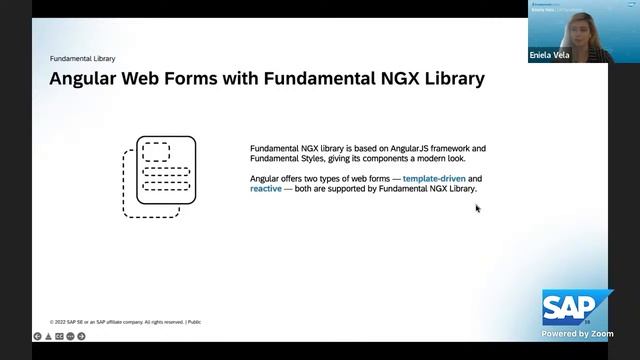 Web Forms in Fundamental Library - Part I | SAP Community Call смотреть онлайн