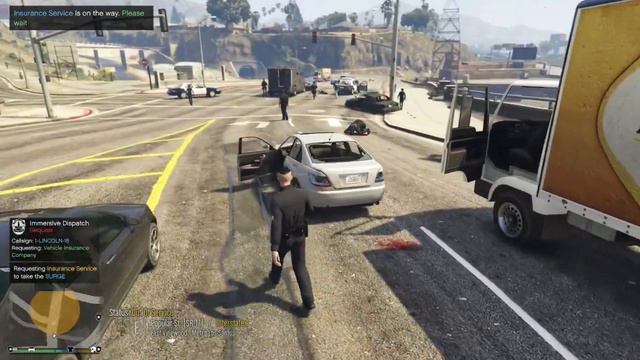 Будни полицейского в Америке в GTA 5 #1 | LSPDFR смотреть онлайн
