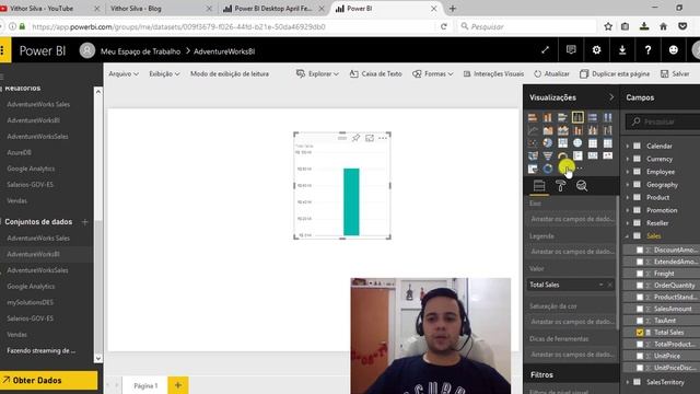 Conectando ao Power BI como fonte de dados смотреть онлайн