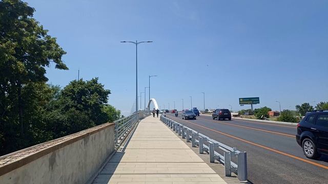 новый Яблоновский мост через реку Кубань - июнь 2023 смотреть онлайн